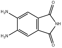 1H-Isoindole-1,3(2H)-dione, 5,6-diamino- 구조식 이미지
