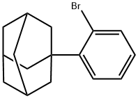 Tricyclo[3.3.1.13,7]decane, 1-(2-bromophenyl)- Structure