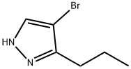1H-Pyrazole, 4-bromo-3-propyl- Structure