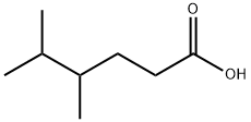 Hexanoic acid, 4,5-dimethyl- Structure