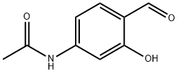 Acetamide, N-(4-formyl-3-hydroxyphenyl)- Structure