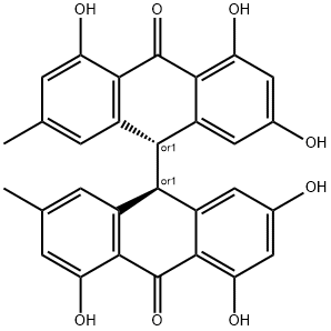 Trans-Emodin bianthrone Structure