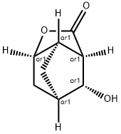 REL-(3R,3AR,5R,6AR,7R)-7-hydroxyhexahydro-2H-3,5-methanol ring [B]furan-2-one 구조식 이미지