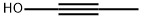 1-Propyn-1-ol (7CI,8CI,9CI) 구조식 이미지