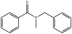 Benzamide, N-methyl-N-(phenylmethyl)- Structure