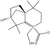 (2S)-1,3,4,5,6,7-hexahydro-1,1,5,5-tetramethyl-2H-2,4a-methanonaphthalene-8-methyl formate Structure