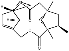 (12R,15S)-12,15-Epoxy-15,20-dihydro-16a-homo-21-norsenecionan-11,16a-dione Structure