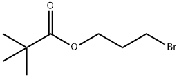 Propanoic acid, 2,2-dimethyl-, 3-bromopropyl ester Structure