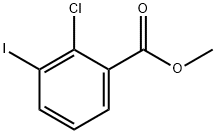 Methyl 2-chloro-3-iodobenzoate 구조식 이미지