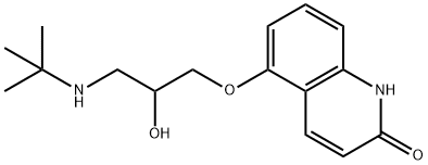 Dehydrocarteolol Hydrochloride Structure