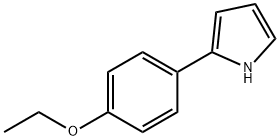 1H-Pyrrole,2-(4-ethoxyphenyl)-(9CI) 구조식 이미지