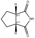 Cyclopenta[c]pyrrole-1,3(2H,3aH)-dione, tetrahydro-, (3aR,6aS)-rel- Structure