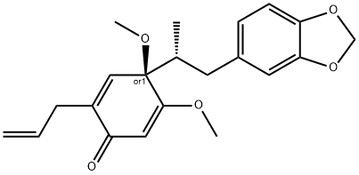 Isodihydrofutoquinol A 구조식 이미지