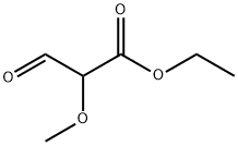 Propanoic acid, 2-methoxy-3-oxo-, ethyl ester Structure