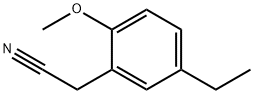 2-(5-Ethyl-2-methoxyphenyl)acetonitrile Structure