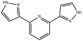 Pyridine, 2,6-di-1H-pyrazol-3-yl- Structure