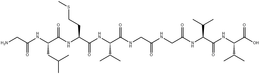 β-Amyloid (33-40) 구조식 이미지