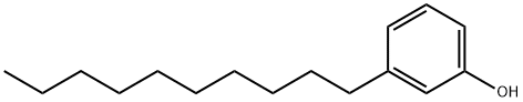 Phenol, 3-decyl- Structure