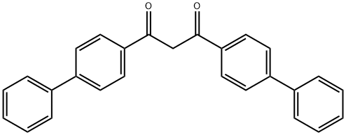 1,3-Propanedione, 1,3-bis([1,1'-biphenyl]-4-yl)- Structure