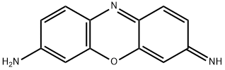 3H-Phenoxazin-7-amine, 3-imino- Structure