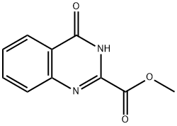 2-Quinazolinecarboxylic acid, 3,4-dihydro-4-oxo-, methyl ester Structure