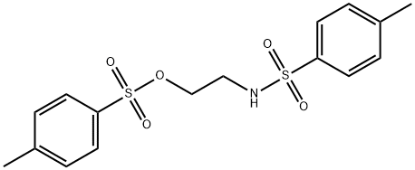 2-((4-methylphenyl)sulfonamido)ethyl 4-methylbenzenesulfonate 구조식 이미지