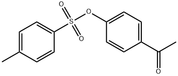 Ethanone, 1-[4-[[(4-methylphenyl)sulfonyl]oxy]phenyl]- Structure