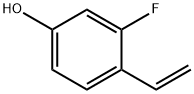 Phenol, 4-ethenyl-3-fluoro- 구조식 이미지