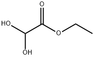 Acetic acid, 2,2-dihydroxy-, ethyl ester Structure