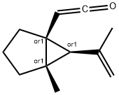 Ethenone, [(1R,5S,6S)-5-methyl-6-(1-methylethenyl)bicyclo[3.1.0]hex-1-yl]-, rel- (9CI) Structure