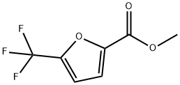 2-Furancarboxylic acid, 5-(trifluoromethyl)-, methyl ester Structure