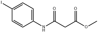 Propanoic acid, 3-[(4-iodophenyl)amino]-3-oxo-, methyl ester 구조식 이미지