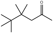 2-Hexanone, 4,4,5,5-tetramethyl- 구조식 이미지