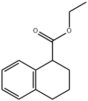 1-Naphthalenecarboxylic acid, 1,2,3,4-tetrahydro-, ethyl ester 구조식 이미지