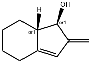 1H-Inden-1-ol, 2,4,5,6,7,7a-hexahydro-2-methylene-, (1R,7aS)-rel- (9CI) 구조식 이미지
