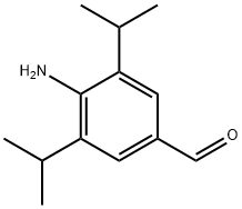 Benzaldehyde, 4-amino-3,5-bis(1-methylethyl)- 구조식 이미지