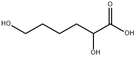 Hexanoic acid, 2,6-dihydroxy- Structure