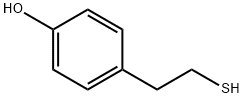 Phenol, 4-(2-mercaptoethyl)- Structure