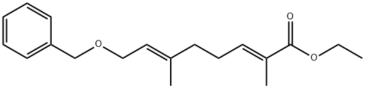 ethyl 8-(benzyloxy)-2,6-dimethylocta-2,6-dienoate(WXC06064) Structure