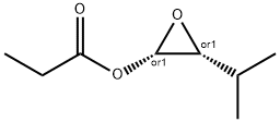 Oxiranol,3-(1-methylethyl)-,propanoate,(2R,3R)-rel-(9CI) Structure