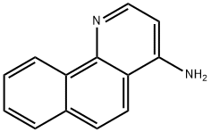 Benzo[h]quinolin-4-amine (9CI) 구조식 이미지