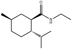 Cyclohexanecarboxamide, N-ethyl-5-methyl-2-(1-methylethyl)-, (1R,2S,5R)- Structure