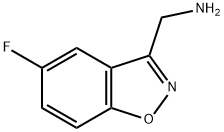 1,2-벤즈이속사졸-3-메탄아민,5-플루오로-(9CI) 구조식 이미지