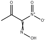 1,2-Propanedione, 1-nitro-, 1-oxime 구조식 이미지