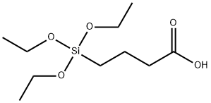 Butanoic acid, 4-(triethoxysilyl)- Structure