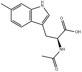 Ac-L-6-Methyltryptophan 구조식 이미지