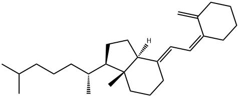 3-Desoxyvitamin D3 Structure