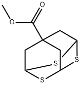 2,4,9-Trithiatricyclo[3.3.1.13,7]decane-7-carboxylic acid, methyl ester 구조식 이미지