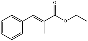 2-Propenoic acid, 2-methyl-3-phenyl-, ethyl ester, (2E)- Structure