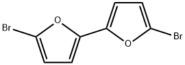 2,2'-Bifuran, 5,5'-dibromo- 구조식 이미지